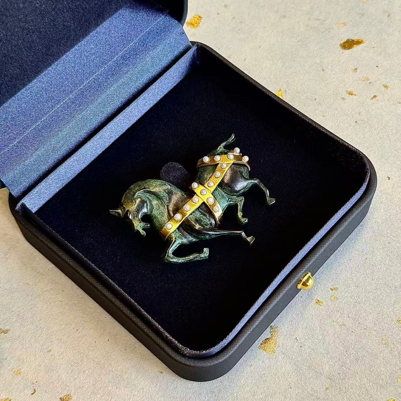 Han Horse Brooch