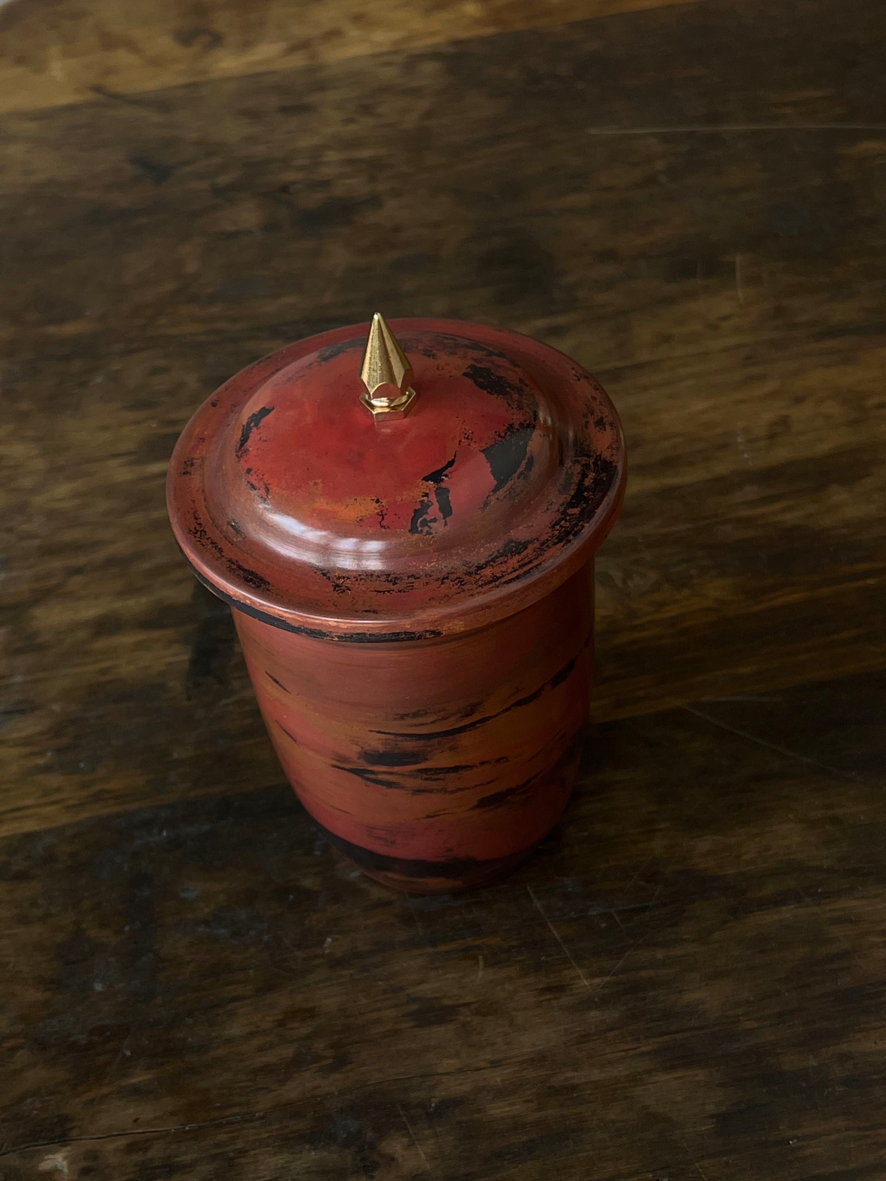 Handcrafted High-Rim Cup by Jiang Zao