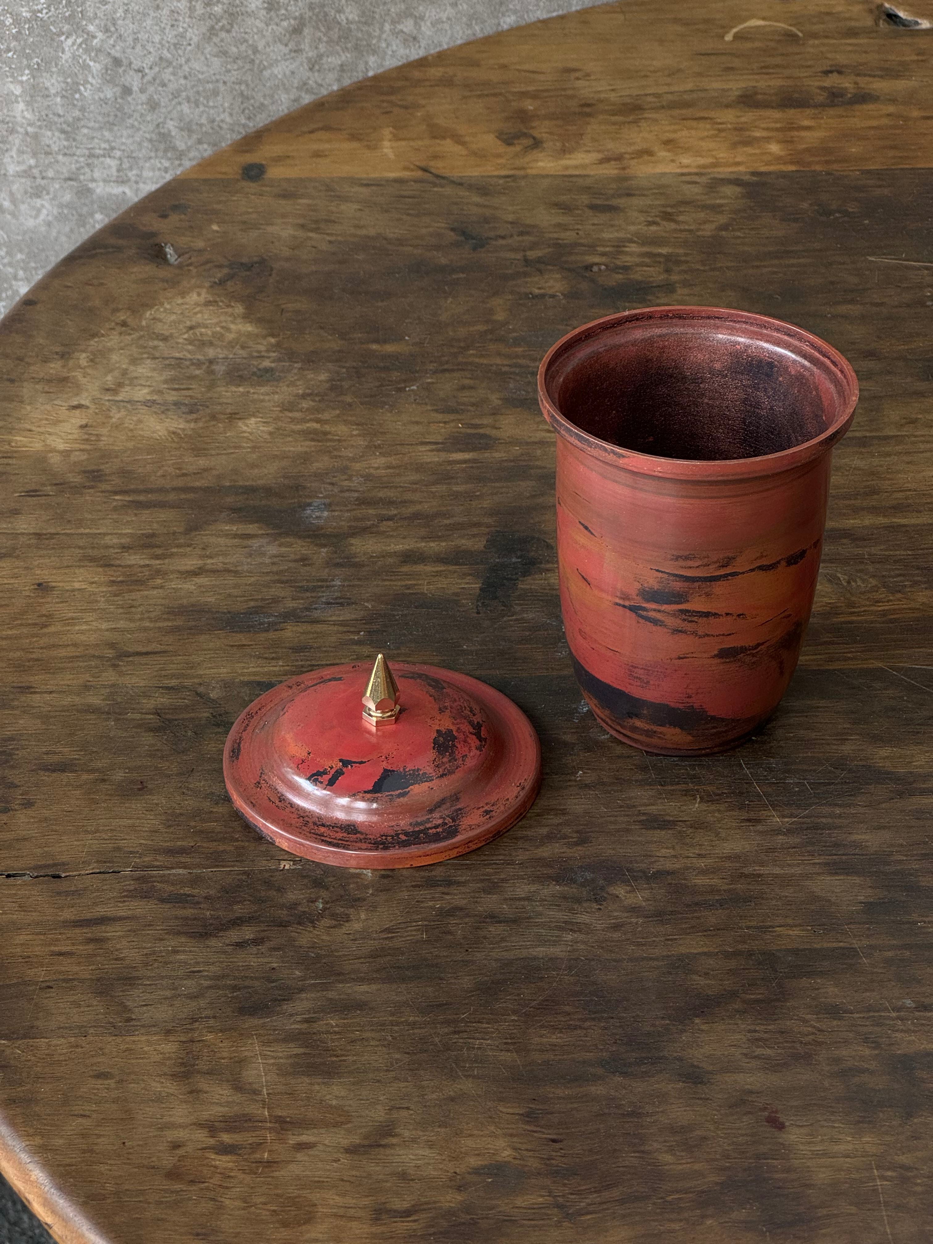 Handcrafted High-Rim Cup by Jiang Zao