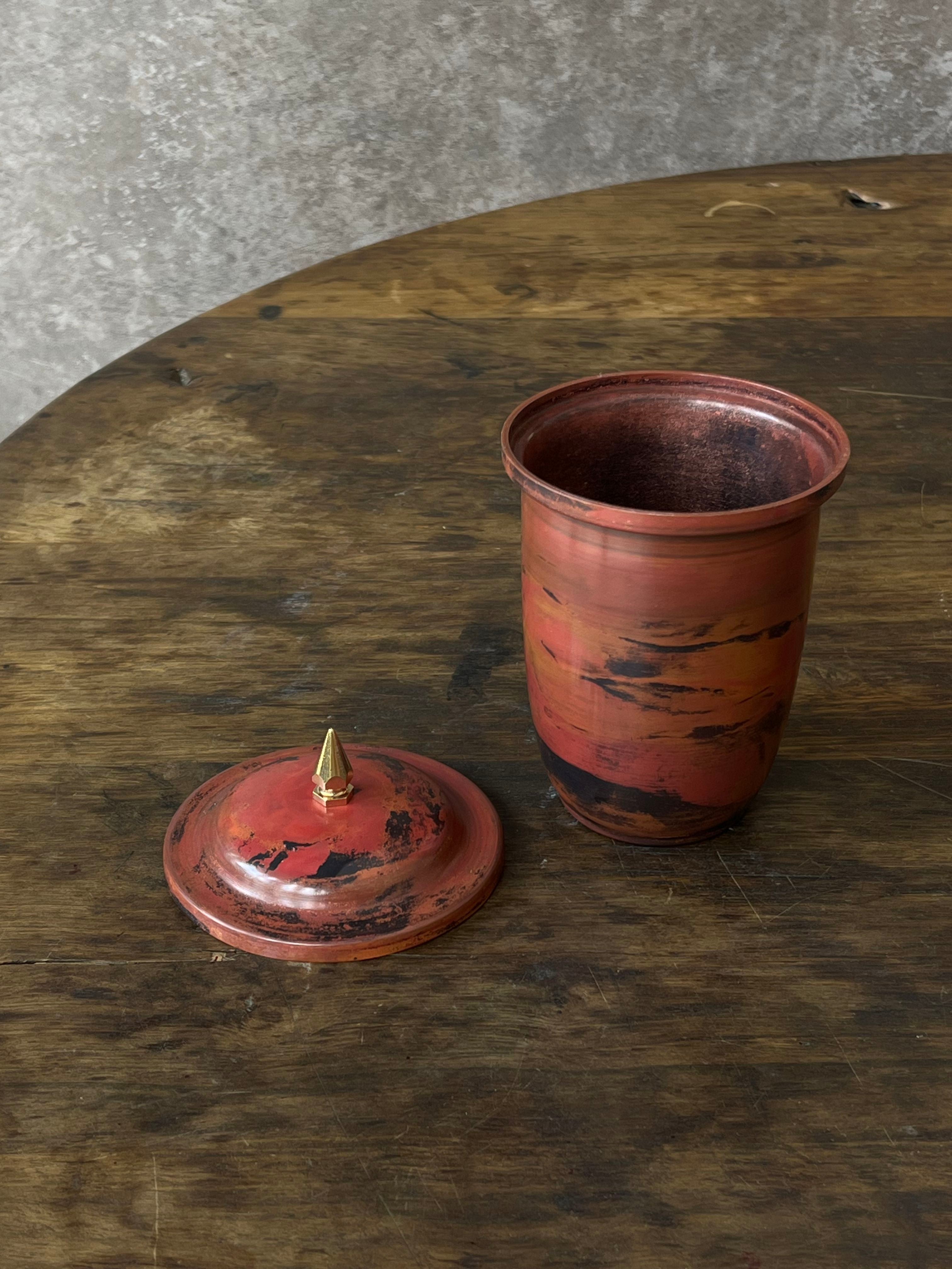 Handcrafted High-Rim Cup by Jiang Zao