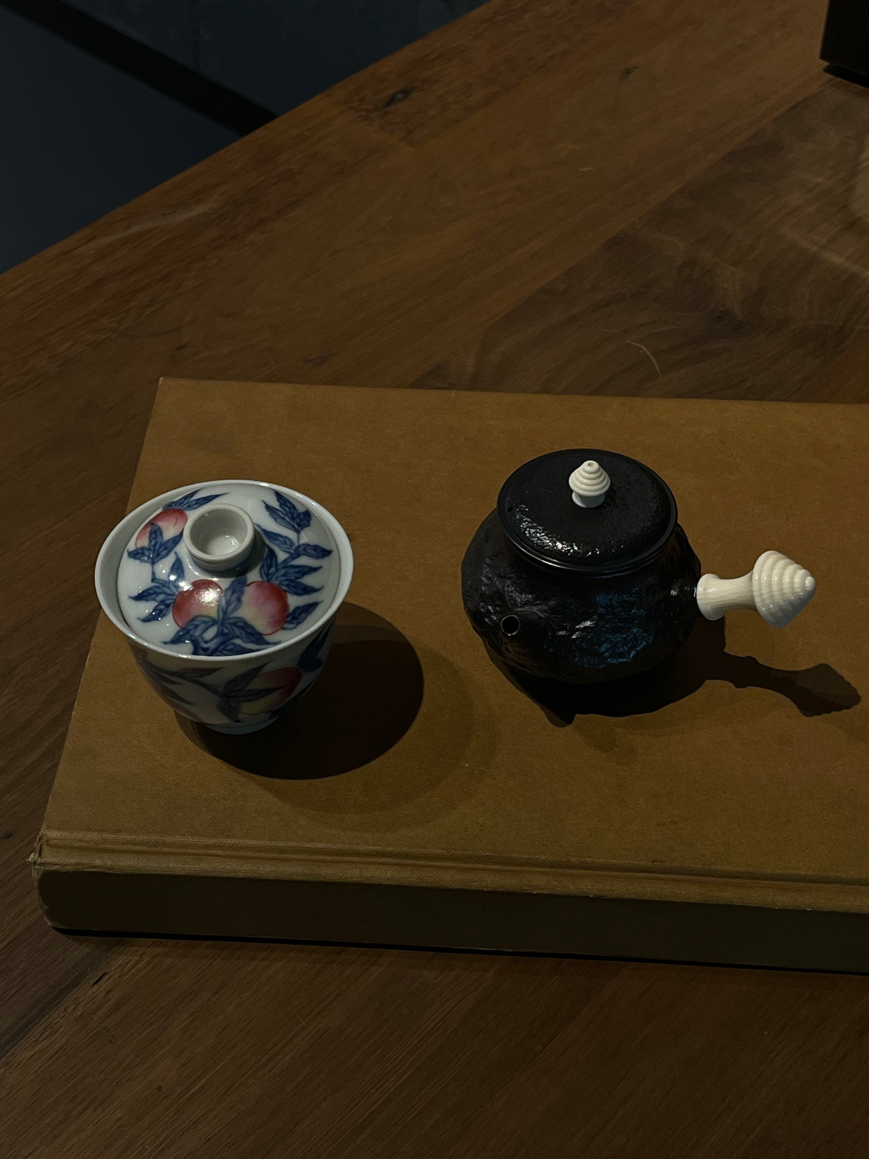 Artisanal Side-Handle Teapot, Handcrafted by Jiang Zao