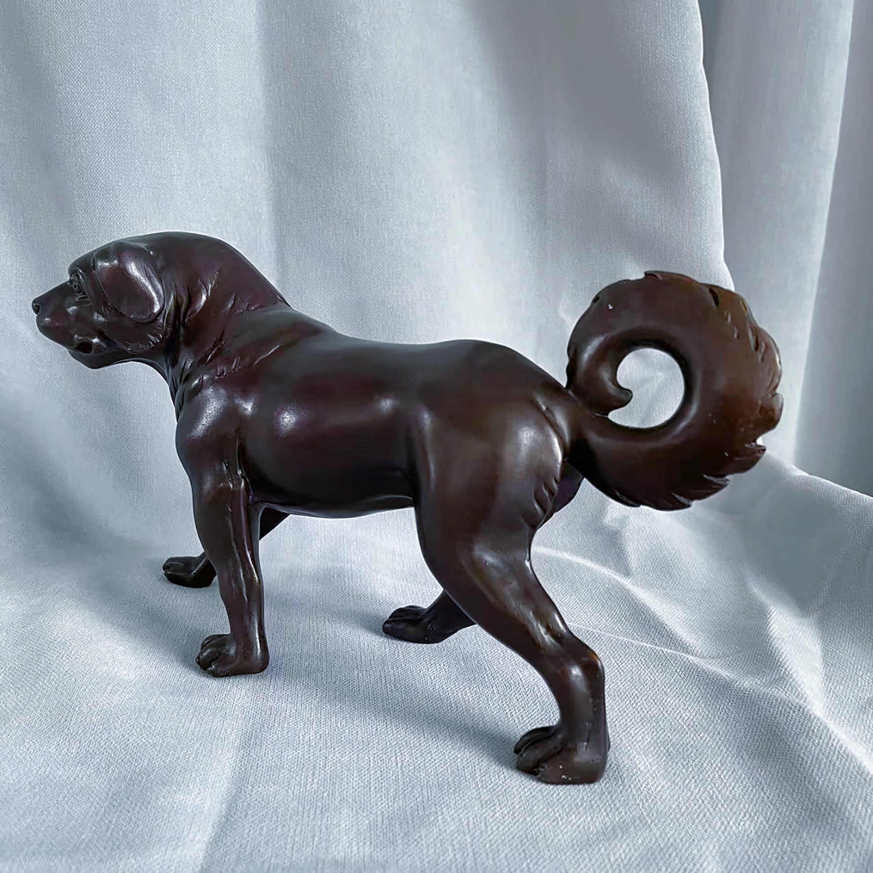 Guardian’s Grace – Bronze Dog Statue