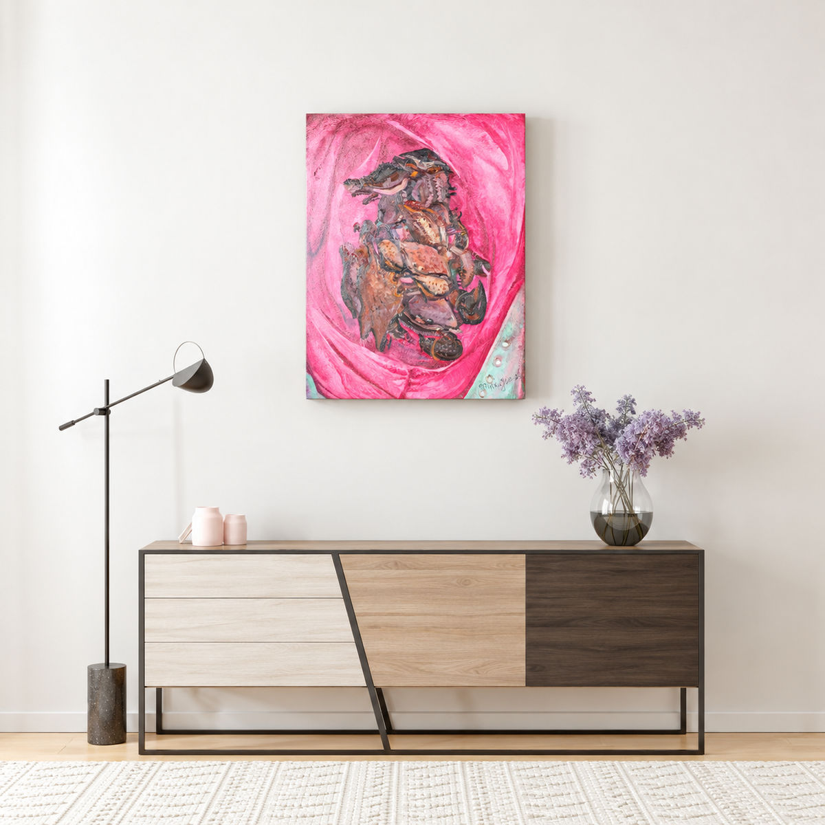 Sea Fish — Original Oil Painting