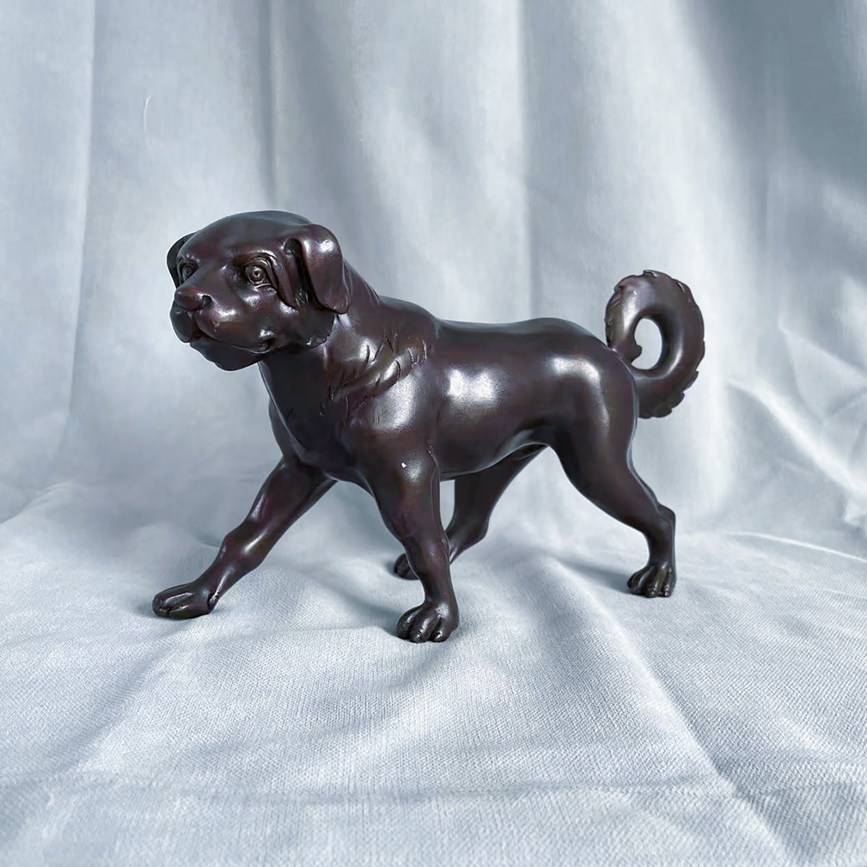 Guardian’s Grace – Bronze Dog Statue