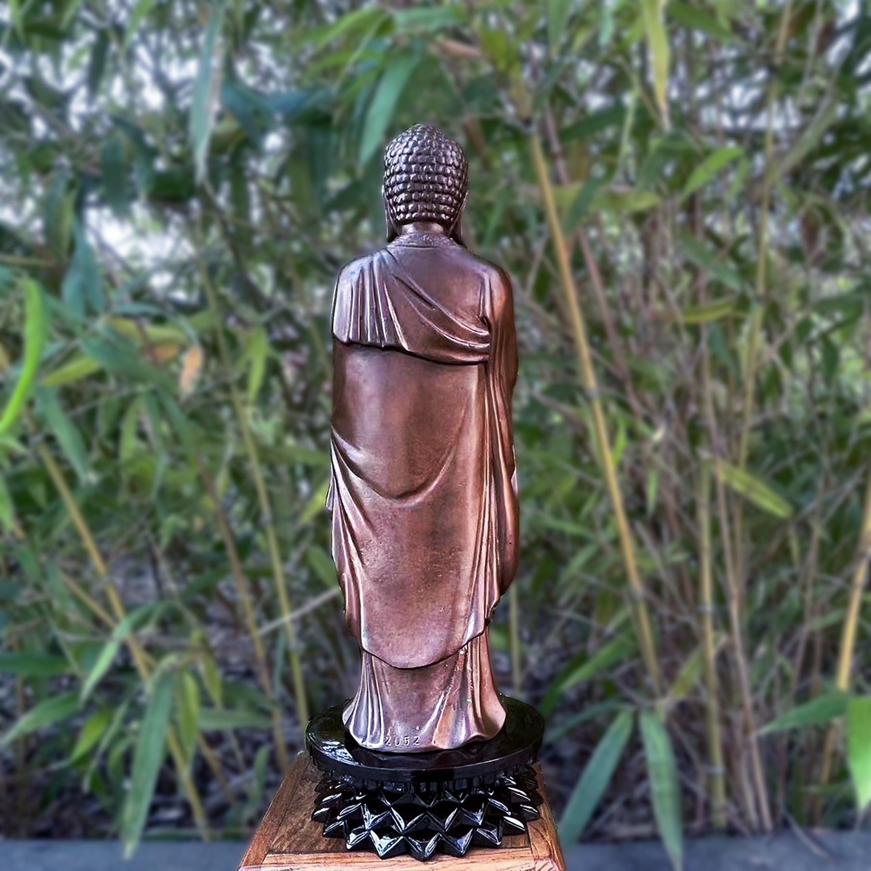 Bronze Buddha Statue – Grand Buddha at Ling Shan by Esteemed Chinese Artist