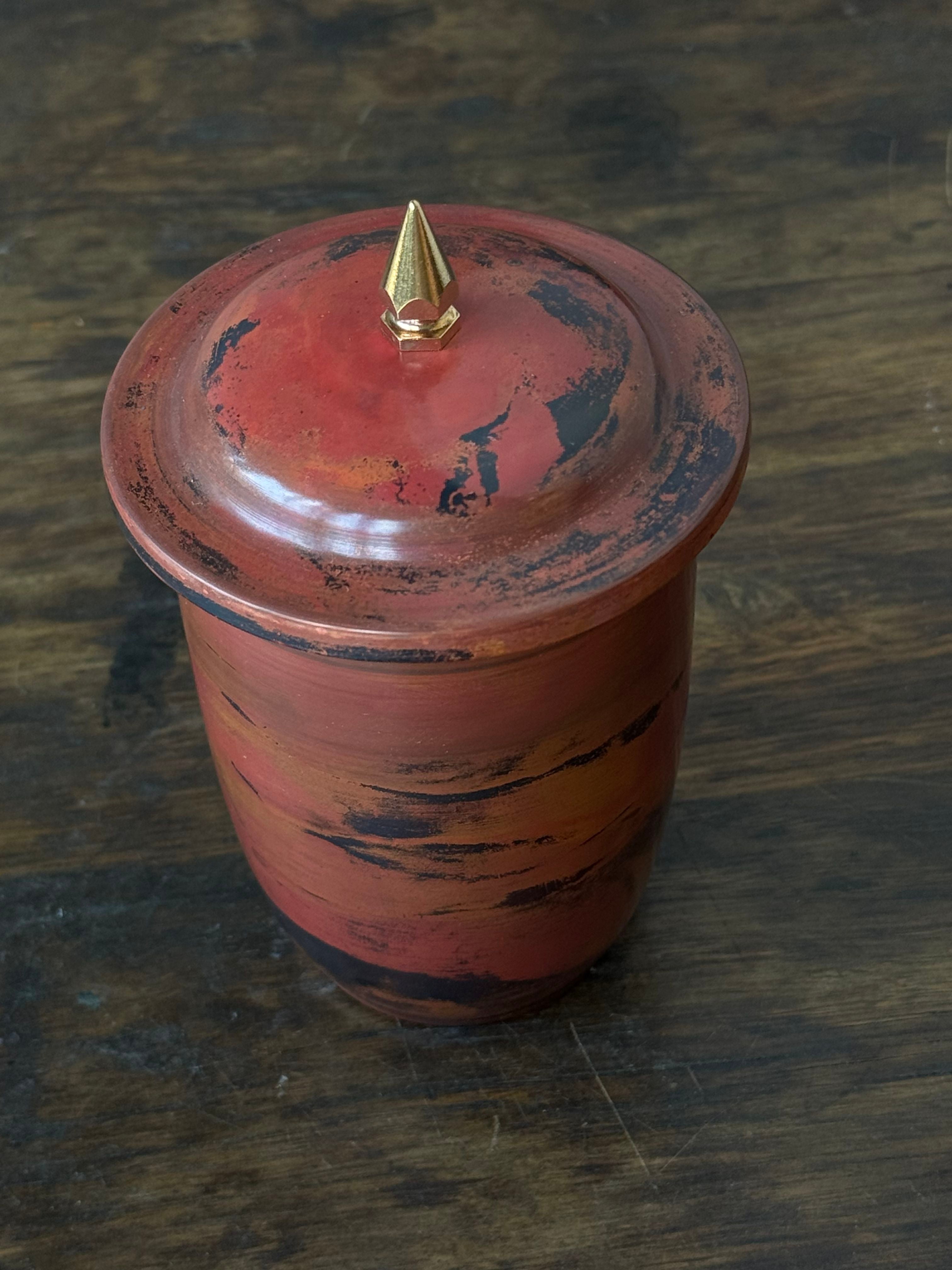 Handcrafted High-Rim Cup by Jiang Zao