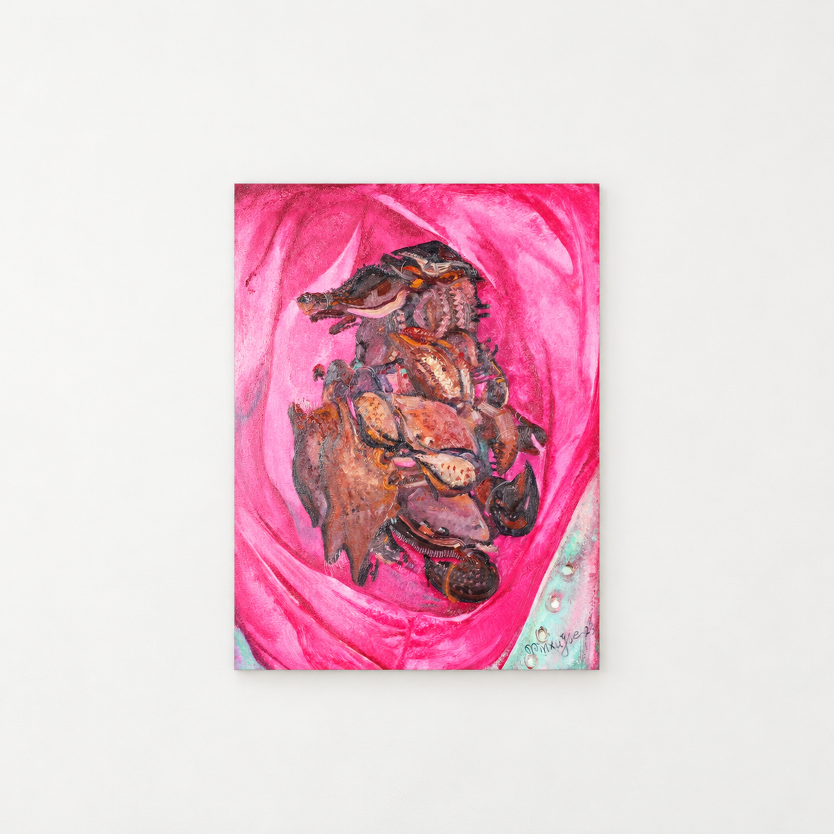 Sea Fish — Original Oil Painting