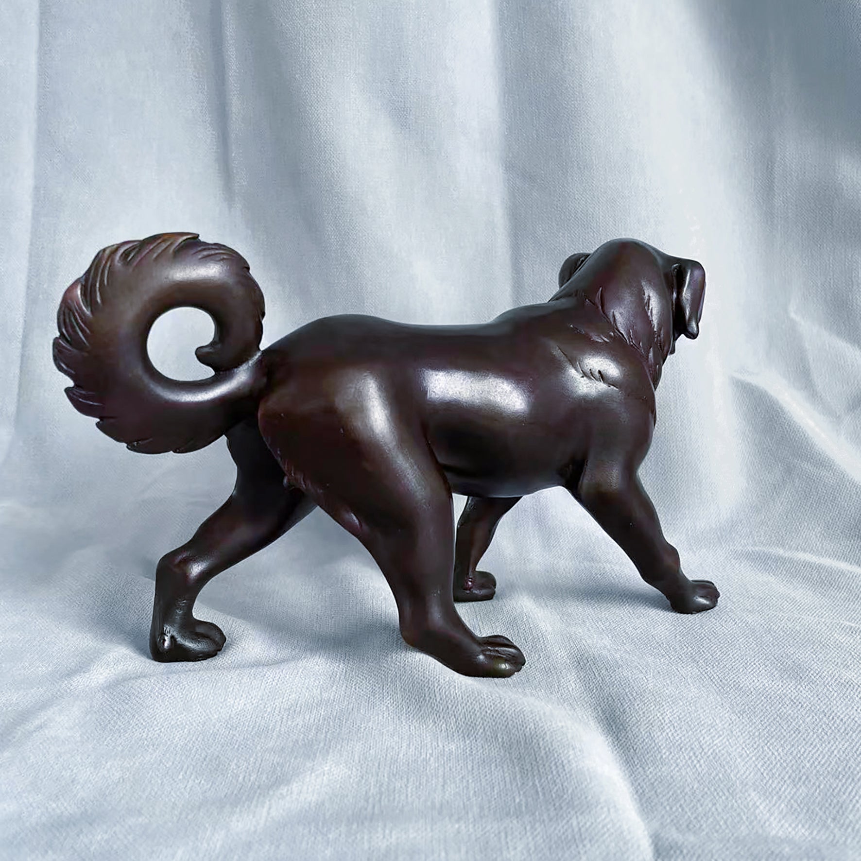 Guardian’s Grace – Bronze Dog Statue