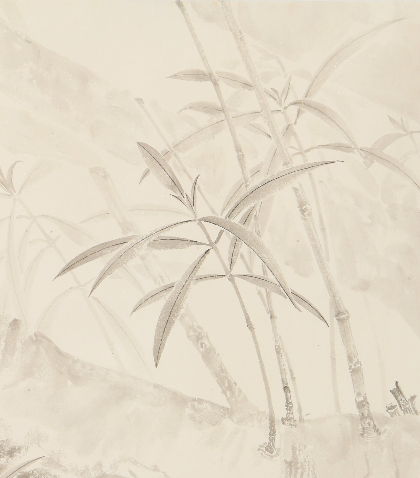 "Deep Contemplation" (Shēn Sī) by Zhang Minsheng – Masterful Traditional Chinese Meticulous Flower & Bird Painting