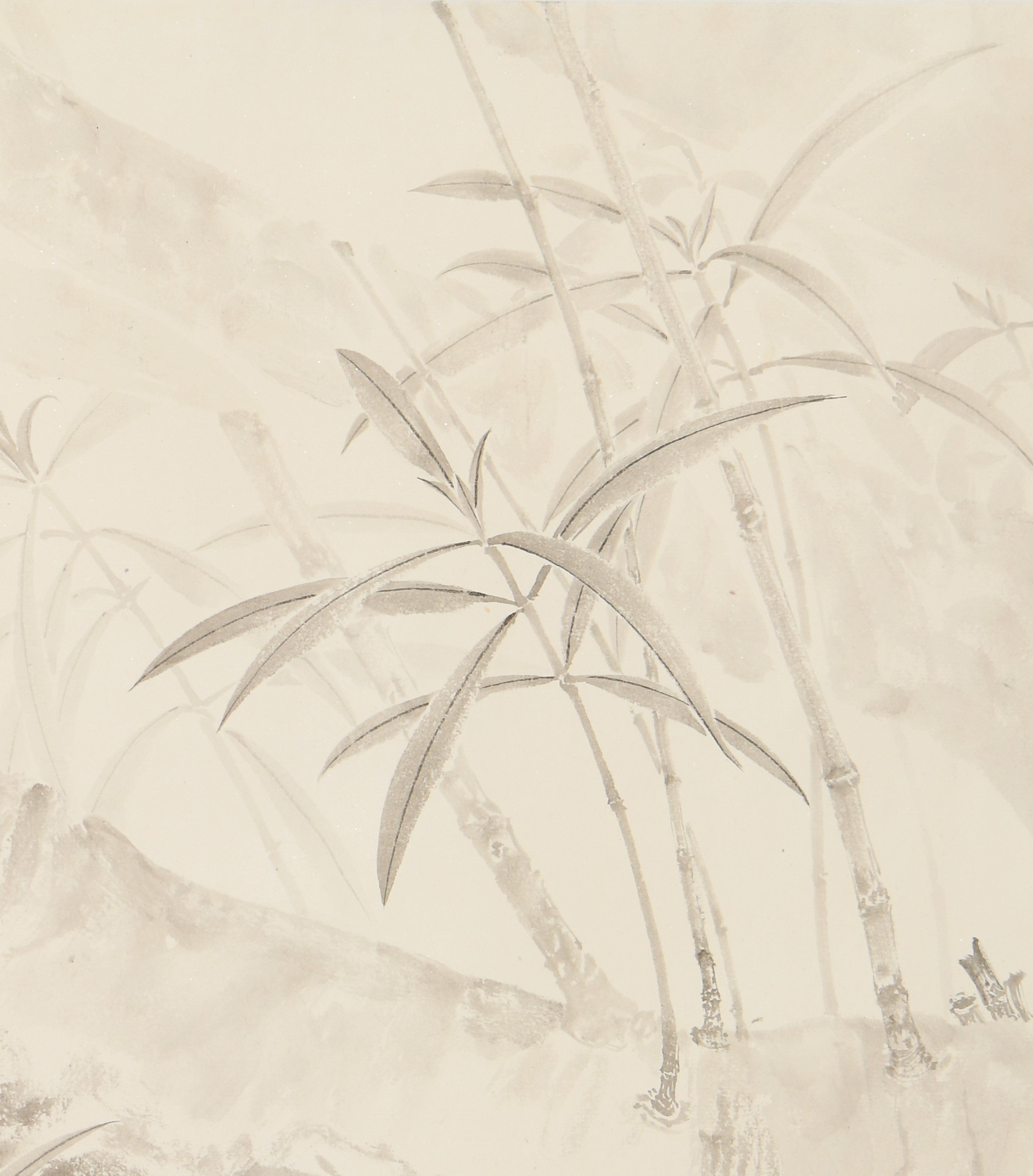 "Deep Contemplation" (Shēn Sī) by Zhang Minsheng – Masterful Traditional Chinese Meticulous Flower & Bird Painting