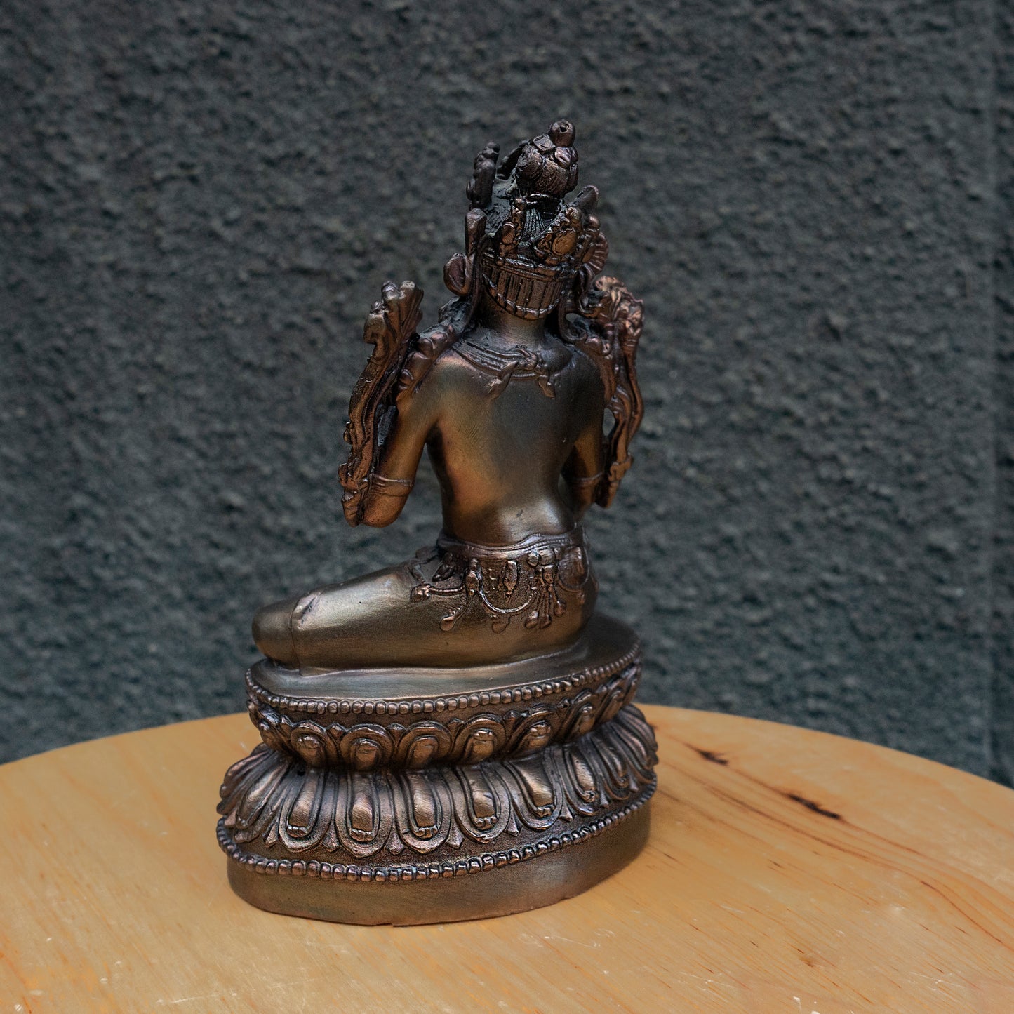 Bronze Buddha Statue: "The Contemplative Buddha"