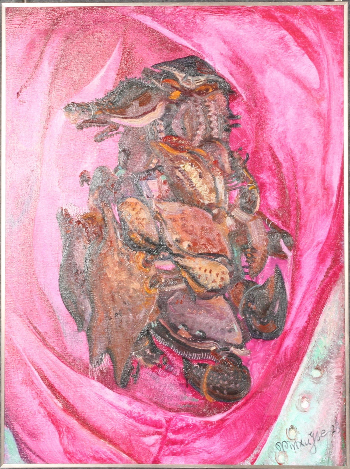 Sea Fish — Original Oil Painting